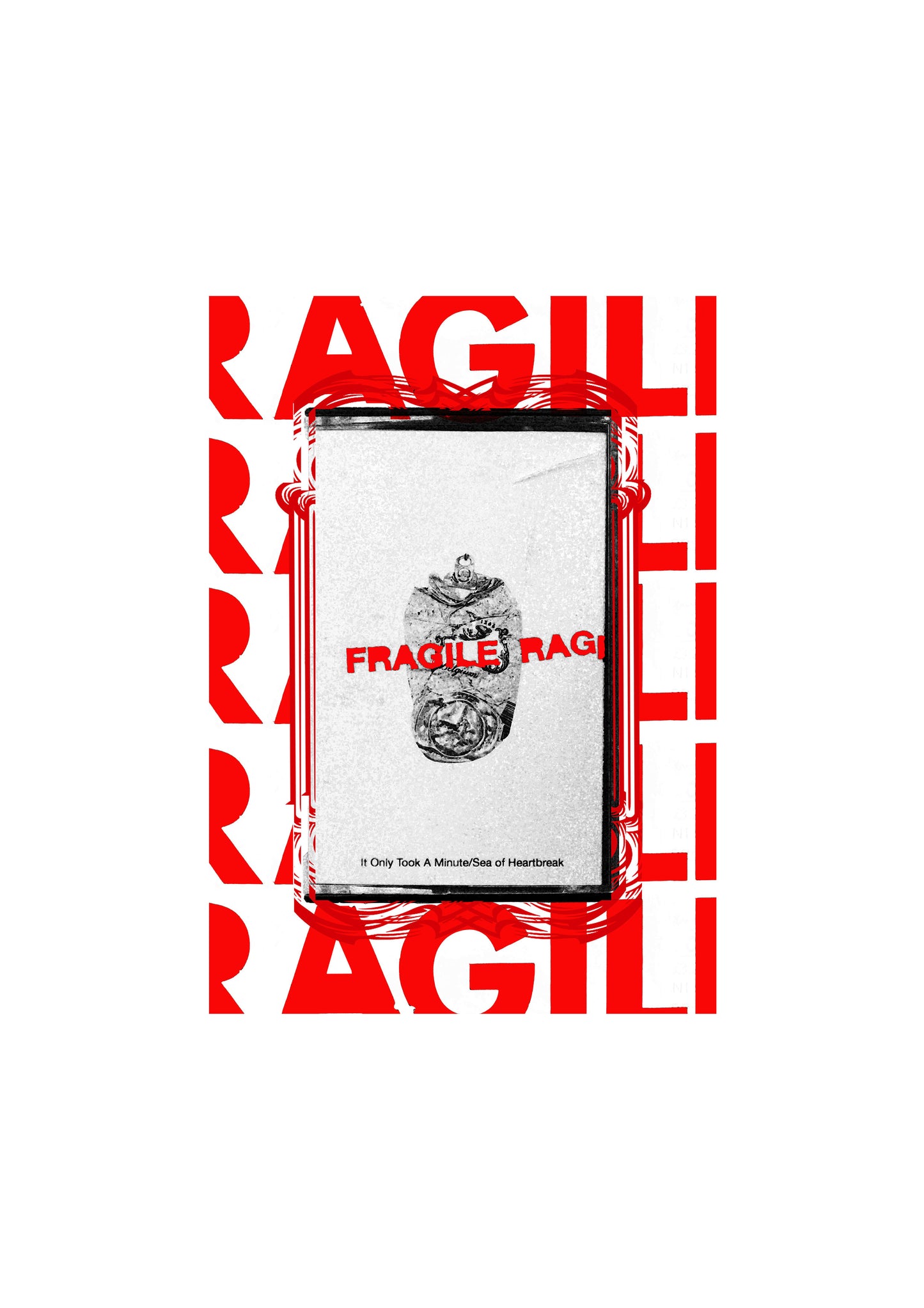 Fragile RAGE Collage Print