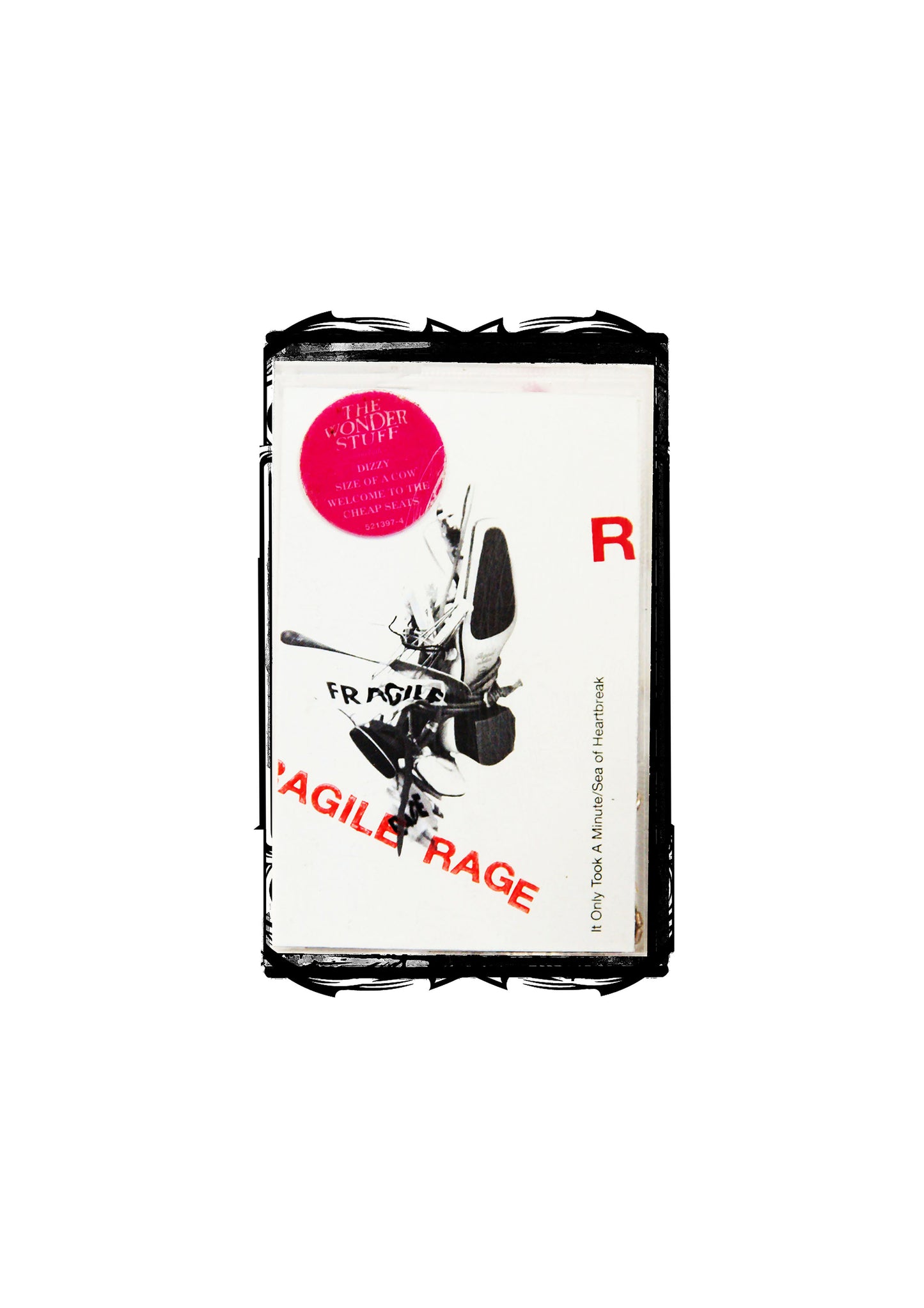 Fragile RAGE Shoe Print