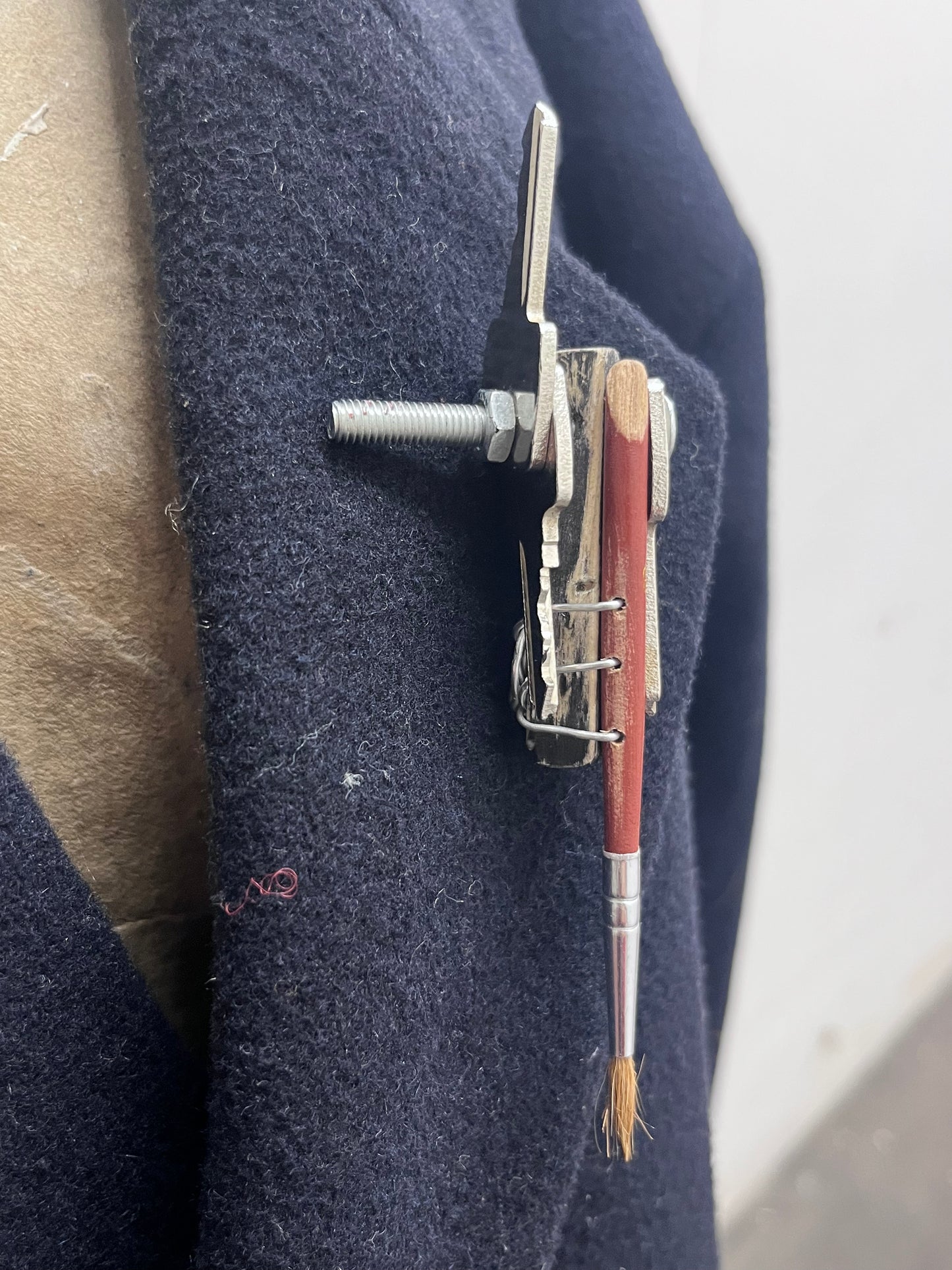 Garage Drawer Brooch