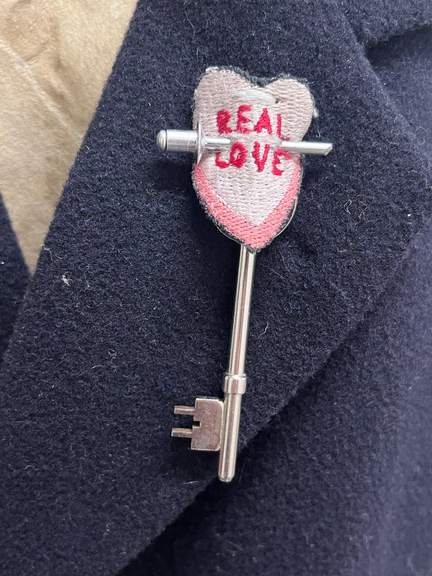 Real Love Brooch