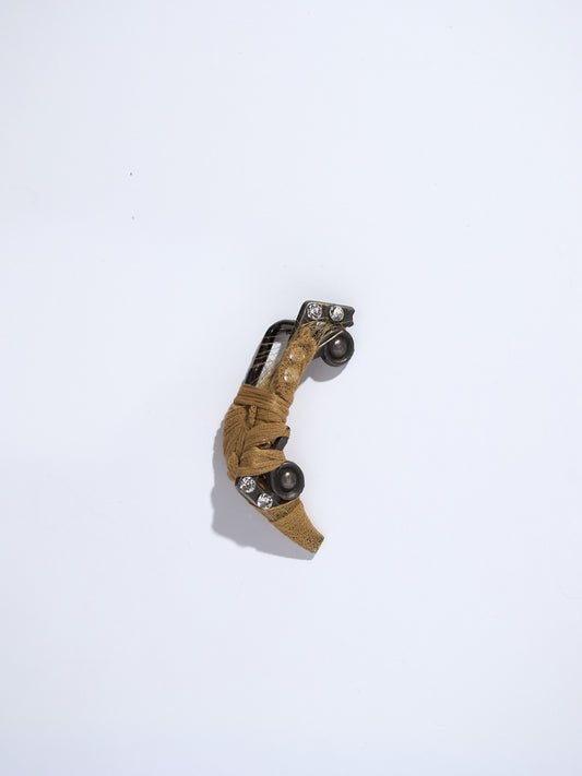 Buckle Key Double Brooch Combination