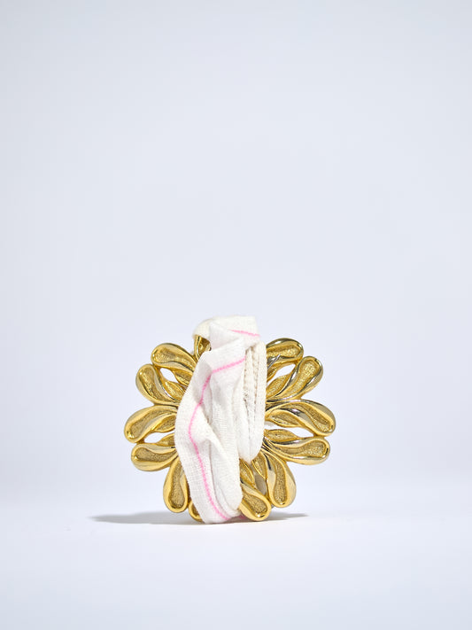 Buckle Brooch Double Combination