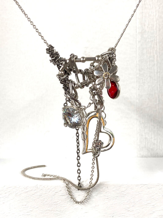 Heart Charm Messlace