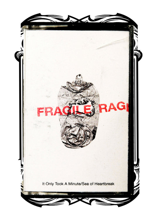 Fragile RAGE Original Collage Print