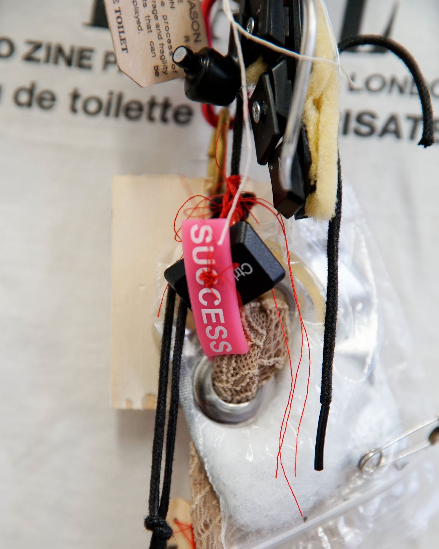 'Office Toilet' Necklace