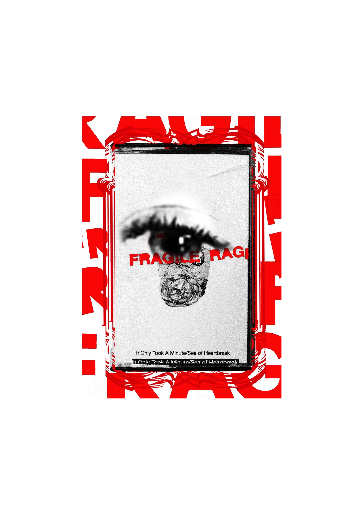 Fragile RAGE 'Inner Workings' Collage Print